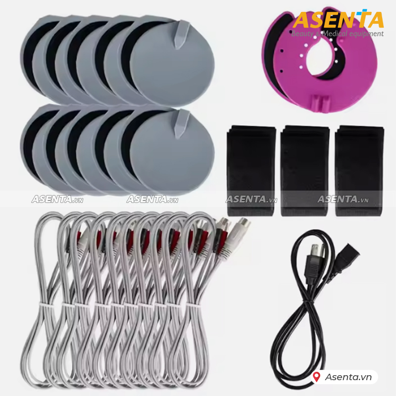 Máy điện xung 10 cổng bản tiếng Việt