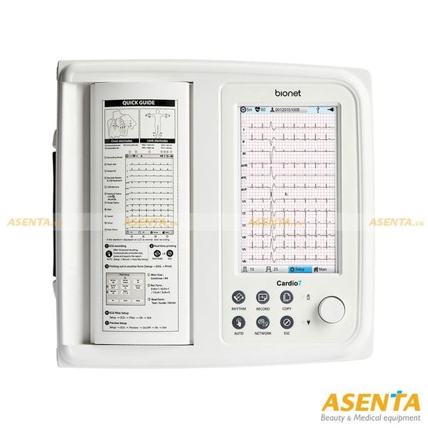 Máy đo điện tim 12 cần Bionet Cardio 7