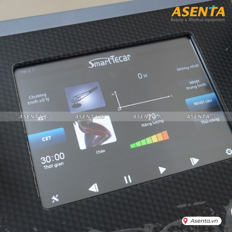 Máy Smart Tecar trị liệu bằng sóng vô tuyến