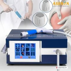 Máy xung kích điều trị, trị liệu Ginha Q90 lực 10 bar