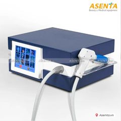 Máy xung kích điều trị, trị liệu Ginha Q90 lực 10 bar