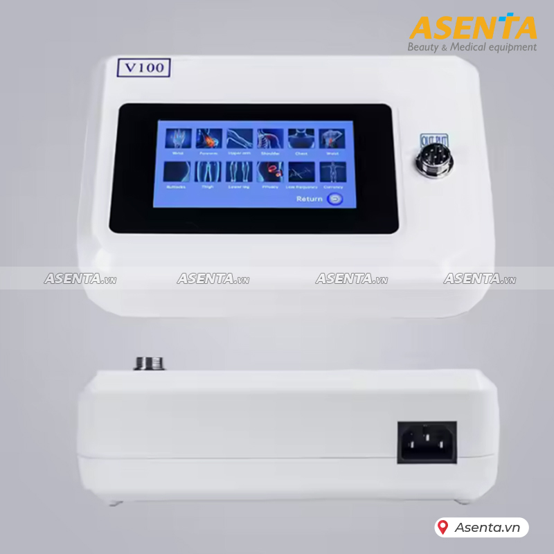 Máy xung kích trị liệu cầm tay Ginha V100