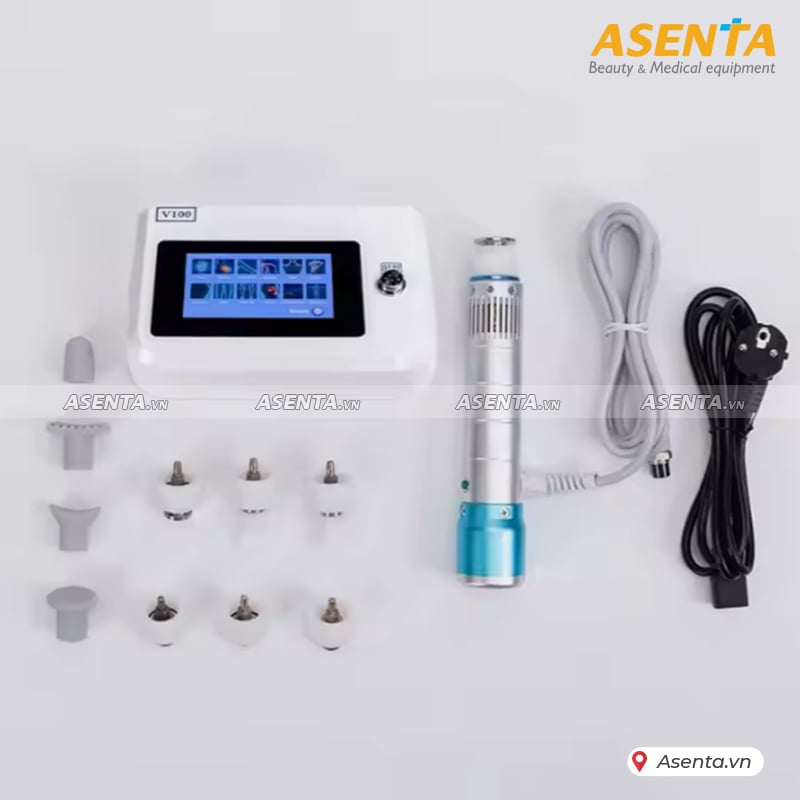 Máy xung kích trị liệu cầm tay Ginha V100