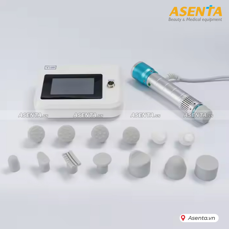 Máy xung kích trị liệu cầm tay Ginha V100