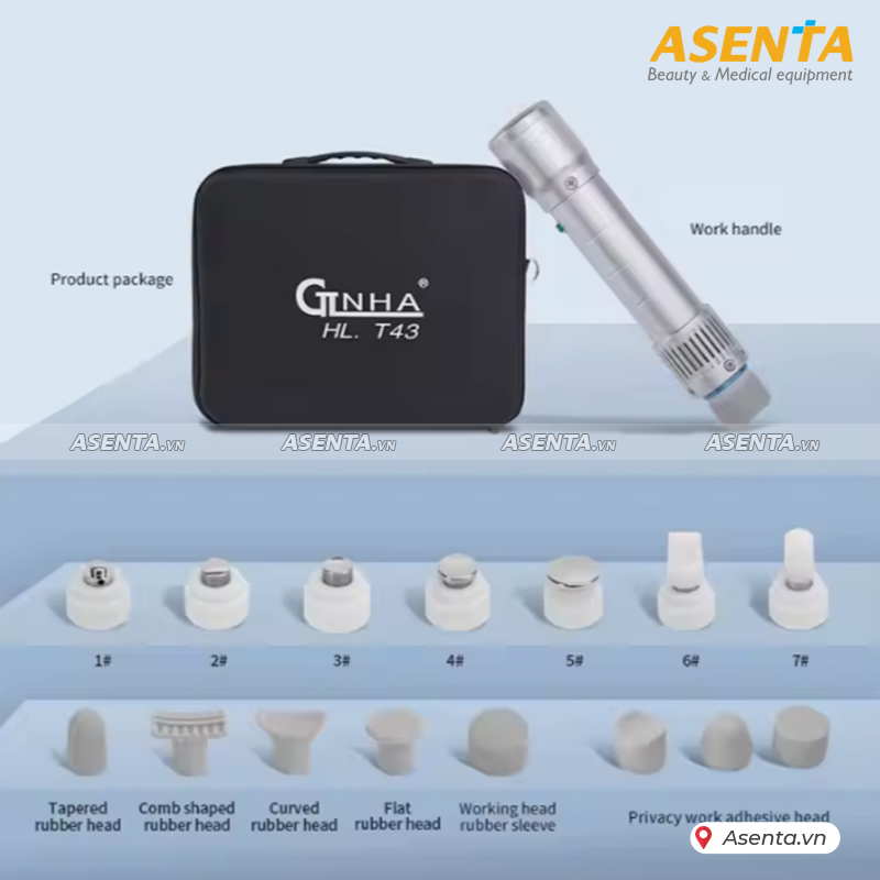 Máy xung kích trị liệu Ginha T43