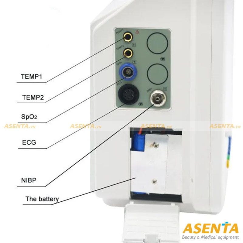 Monitor theo dõi bệnh nhân 5 thông số YKD-1000 Plus