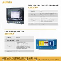 Setup combo thiết bị phòng phẫu - Gói cao cấp
