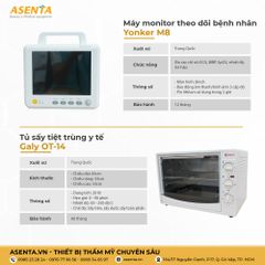 Setup combo thiết bị phòng phẫu - Gói cơ bản