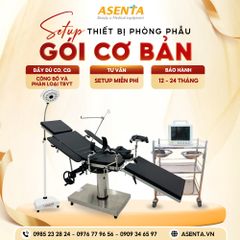 Setup combo thiết bị phòng phẫu - Gói cơ bản