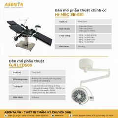 Setup combo thiết bị phòng phẫu - Gói nâng cao