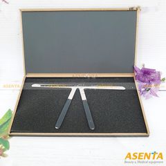 Thước đo chân mày hình chữ T trong phun xăm