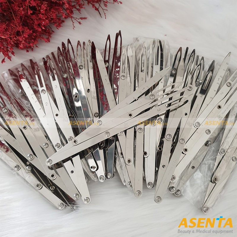 Thước đo chân mày tỉ lệ vàng chính hãng Bella