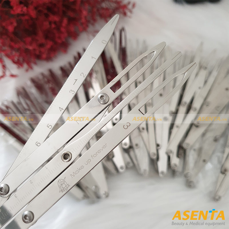 Thước đo chân mày tỉ lệ vàng chính hãng Bella