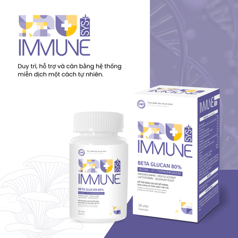  VIÊN UỐNG TĂNG CƯỜNG HỆ MIỄN DỊCH IMMUNE SYS+ 