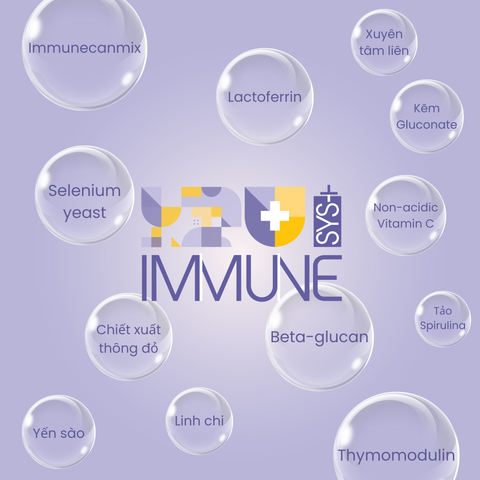  VIÊN UỐNG TĂNG CƯỜNG HỆ MIỄN DỊCH IMMUNE SYS+ 