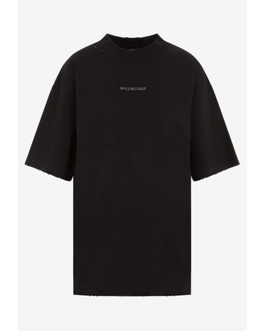 BALENCIAGA バレンシアガ Tシャツ 半袖　S メッシュTシャツ 黒 BALENCIAGA バレンシアガ Tシャツ 半袖S メッシュTシャツ 黒