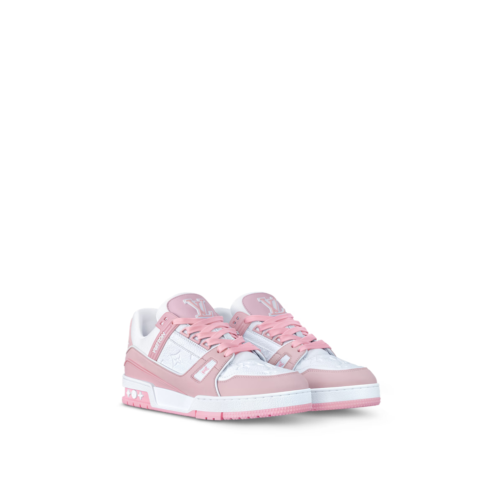 LOUIS VUITTON SNEAKERS TRAINER SNEAKERS (PINK)