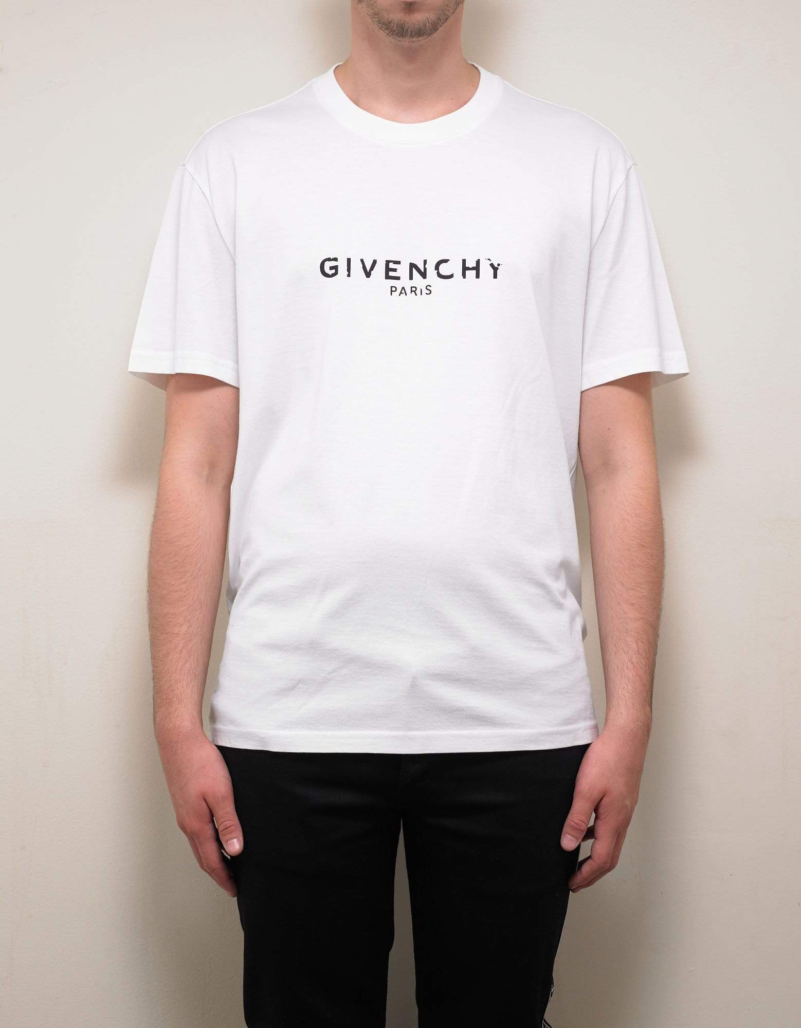 Givenchy Paris Polo Shirt GIVENCHY T-SHIRT PARIS SMALL