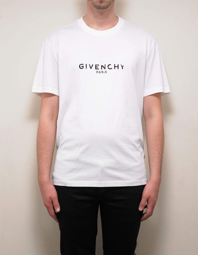 GIVENCHY TSHIRT- PARIS SMALL LOGO – thecashiervn