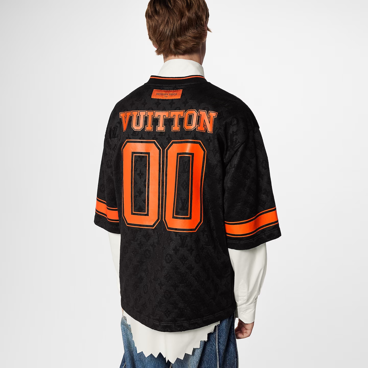 モノグラム スポーティ Vネック Tシャツ LOUIS LOUIS VUITTON モノグラムスポーティVネックTシャツ VUITTON トップス