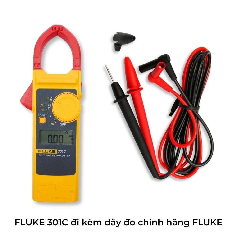 Ampe kìm đo dòng AC FLUKE 301C