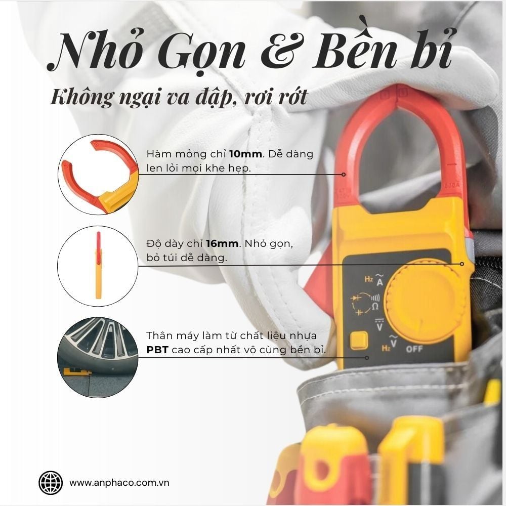 Ampe kìm đo dòng AC FLUKE 301C