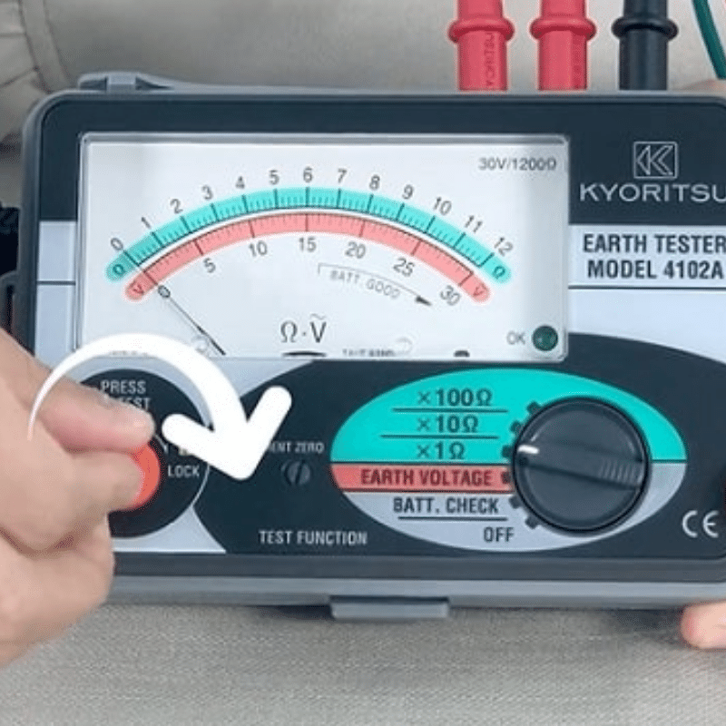 Máy đo điện trở đất KYORITSU 4102A