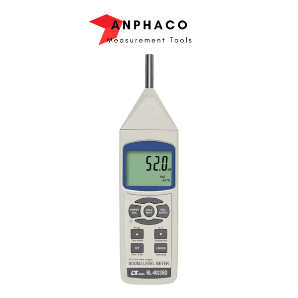 Máy đo độ ồn LUTRON SL-4023SD - Hàng chính hãng