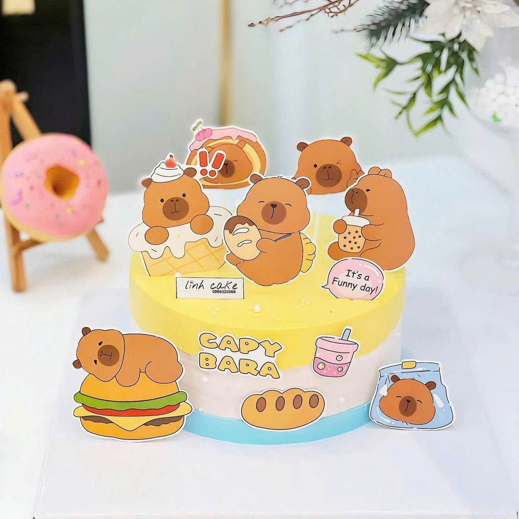  Set cắm giấy Capybara (PKCG-997-312) 