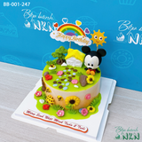  Bánh Sinh Nhật Ngôi Nhà Mickey (BB-001-247) 