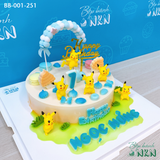  Bánh Sinh Nhật Cho Bé Mẫu Pikachu (BB-001-251) 