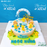  Bánh Sinh Nhật Cho Bé Mẫu Pikachu (BB-001-251) 