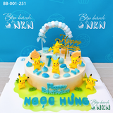  Bánh Sinh Nhật Cho Bé Mẫu Pikachu (BB-001-251) 