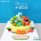  Bánh Sinh Nhật Cho Bé Tuổi Sửu (BB-001-254) 