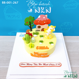  Bánh Sinh Nhật Cho Bé Tuổi Sửu (BB-001-267) 