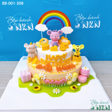  Bánh Sinh Nhật 2 Tầng Cho Bé Tuổi Tý (BB-001-308) 