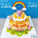  Bánh Sinh Nhật 2 Tầng Cho Bé Tuổi Tý (BB-001-308) 