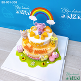  Bánh Sinh Nhật 2 Tầng Cho Bé Tuổi Tý (BB-001-308) 