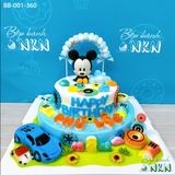  Bánh Sinh Nhật Chuột Mickey 2 Tầng (BB-001-360) 