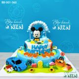  Bánh Sinh Nhật Chuột Mickey 2 Tầng (BB-001-360) 