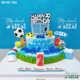  Bánh Sinh Nhật Bóng Đá 2 Tầng (BB-001-362) 
