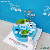  Bánh Sinh Nhật Biển Đảo Cho Bé Tuổi Mẹo (BB-001-364) 