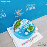  Bánh Sinh Nhật Biển Đảo Cho Bé Tuổi Mẹo (BB-001-364) 