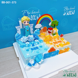  Bánh Sinh Nhật Đôi Công Chúa Elsa - Chú Chó Paw Trol (BB-001-373) 