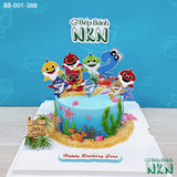  Bánh Sinh Nhật Baby Shark (BB-001-388) 