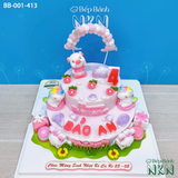  Bánh Sinh Nhật Pony Cho Bé Tuổi Hợi (BB-001-413) 