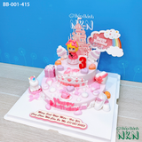  Bánh Sinh Nhật Pony 2 Tầng (BB-001-415) 