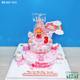  Bánh Sinh Nhật Pony 2 Tầng (BB-001-415) 