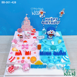  Bánh Sinh Nhật Đôi Kitty x Doraemon (BB-001-428) 