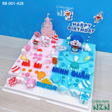  Bánh Sinh Nhật Đôi Kitty x Doraemon (BB-001-428) 